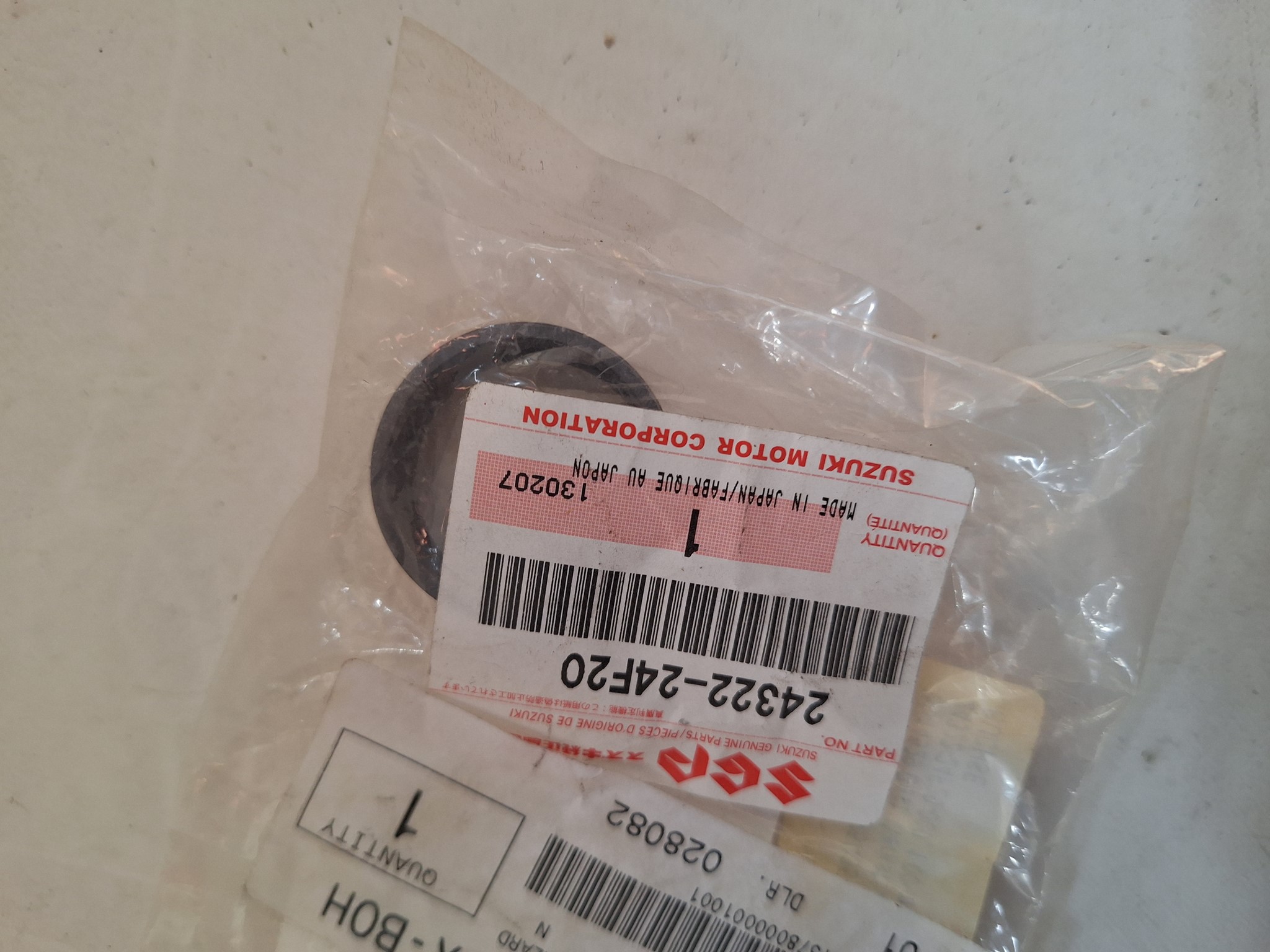 Bild von SUZUKI  BUCHSE  24322-24F20